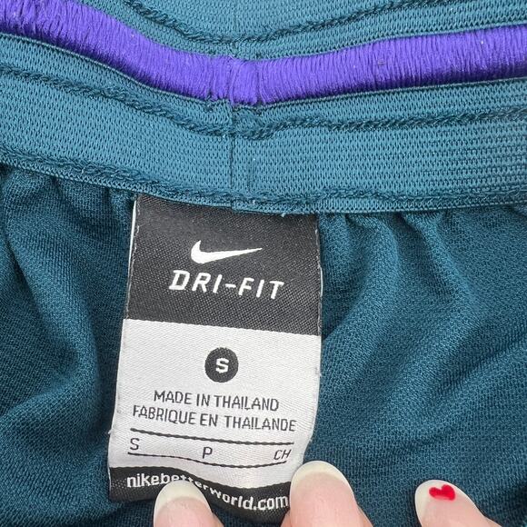 Nike Mens Color Block Basketball Shorts Drawstring Waist Size S - Picture 7 of 9